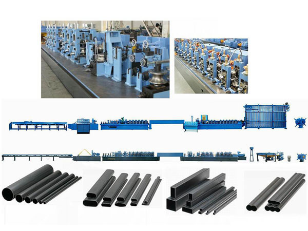 Φ76-165mm metal tube forming machine